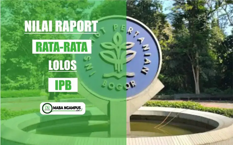 Nilai Raport Lolos IPB